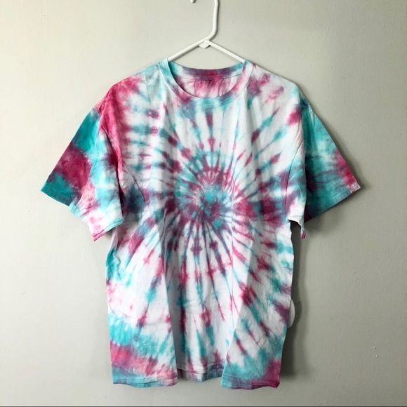 Hanes Tops - Hand-dyed Tie Dye T-shirt